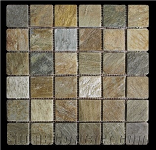 China Multicolor Slate Mosaic