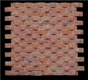 Pink Quartzite Mosaic Pink Quartzite Mosaic