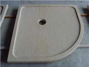 Silvia Beige Marble Shower Tray Silvia Beige Marble Shower Tray