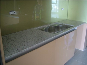 Branco Marfim Granite Kitchen Countertop