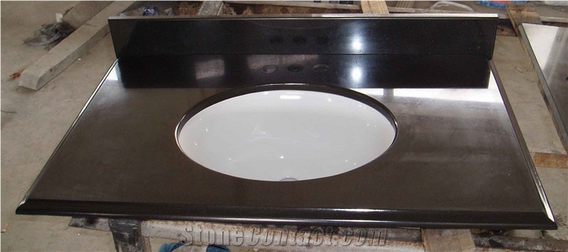 Mongolia Black Granite Vanities