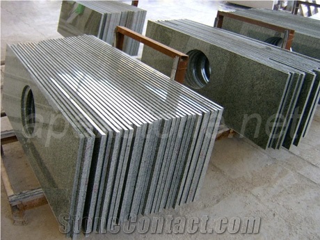 China Green Granite Vanities