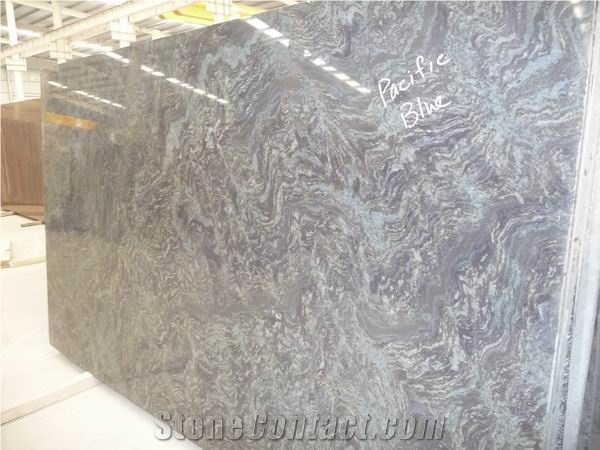 Pacific Blue Granite Slab, Pacific Blue Marble Slabs & Tiles