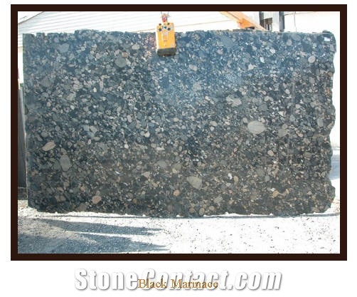 Black Marinace Granite Slabs