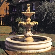 Yellow Marble Fountain