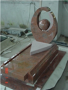 Red Granite Monuments, Tombstones