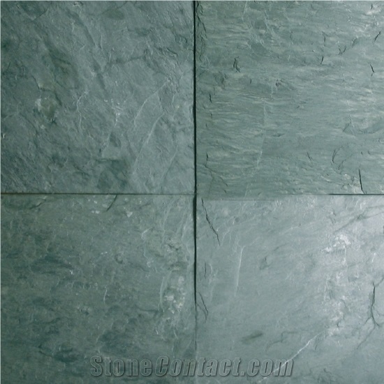 China Green Slate Slabs & Tiles