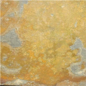 China Yellow Slate Slabs & Tiles