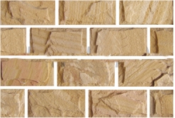 Mint Yellow Sandstone Mushroom Cladding