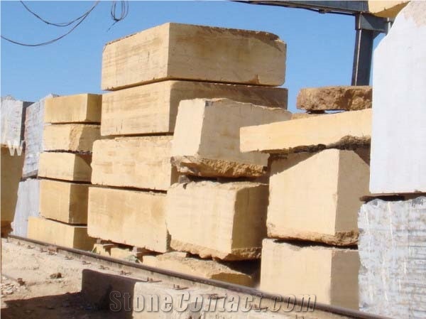 Indus Gold Limestone Block