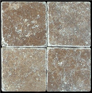 Noce Travertine Tumbled Paving Tile
