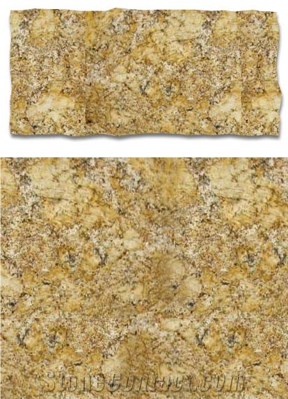 Golden Persa Granite Slabs & Tiles, Brazil Yellow Granite