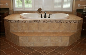 Marble Bathtub Surround, Deck