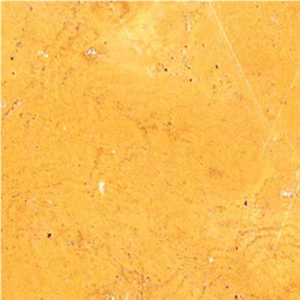 Antique Yellow Travertine Slabs & Tiles, Iran Yellow Travertine