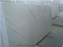 Bianco Lasa Striato Marble Slabs, Italy White Marble