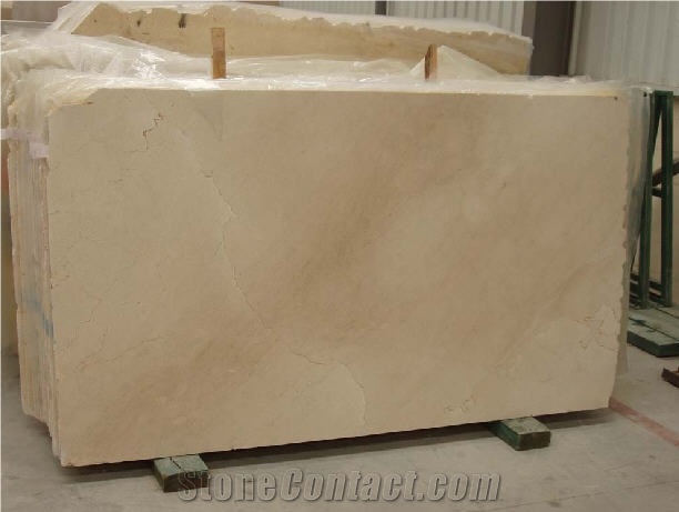 Crema Marfil Semi Select Marble Slab, Spain Beige Marble