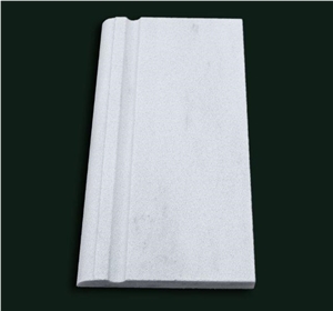 Kavala Semi White Marble Pool Coping