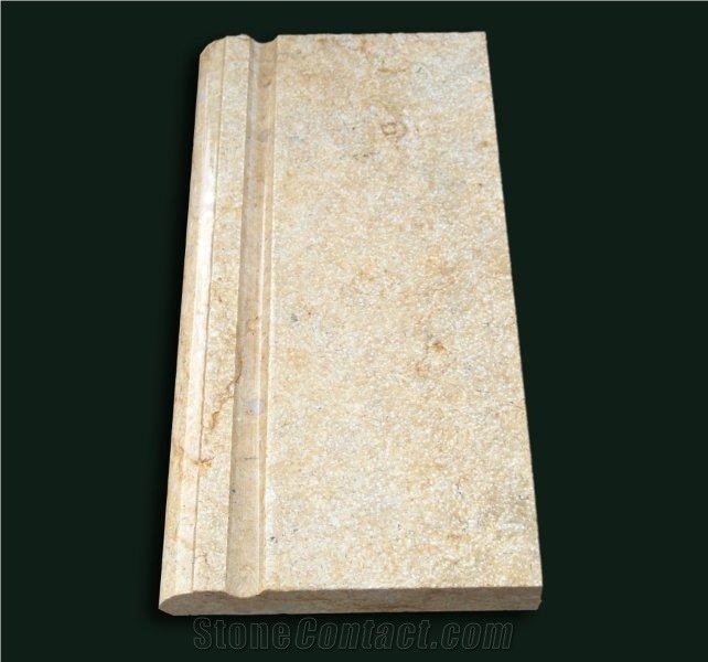 Sunny Limestone Pool Coping Stone, Beige Limestone Pool Coping