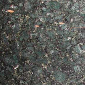 Peacock Green Granite Slabs & Tiles, China Green Granite