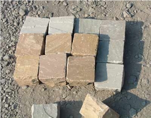 Kandla Grey Sandstone Cobbles Kandla Grey Sandstone Cobbles