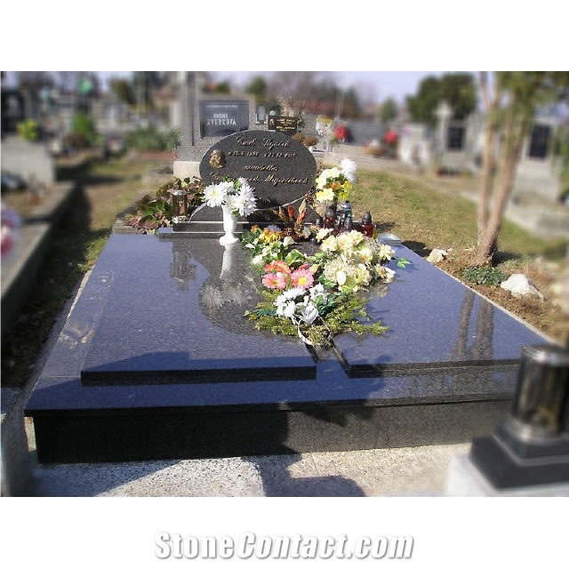 Monument in Black Granite
