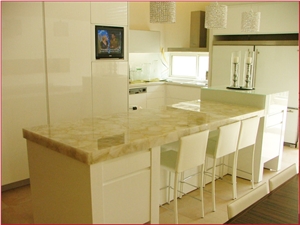 Arabescato Carrara White Marble Countertops