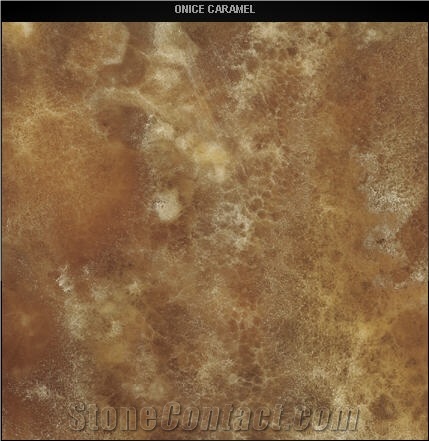 Honey Crema Onyx Slabs & Tiles, Turkey Brown Onyx