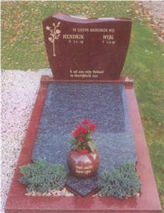 Twilight Red Granite Monuments