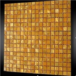 Yellow Glass Mosaic