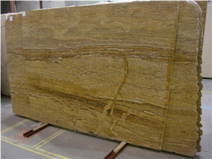 Walnut (Tobaccao) Travertine Vein Cut 2cm