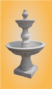 White Marble Fountain