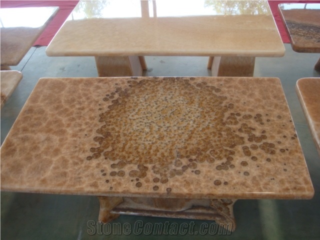 Brown Onyx Tables