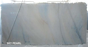 Sky Pearl Quartzite Tiles & Slabs, Blue White Quartzite Tiles & Slabs Sky Pearl Quartzite Tiles & Slabs, Blue White Quartzite Tiles & Slabs
