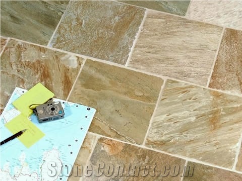 Oyster Slate Tile, China Beige Slate