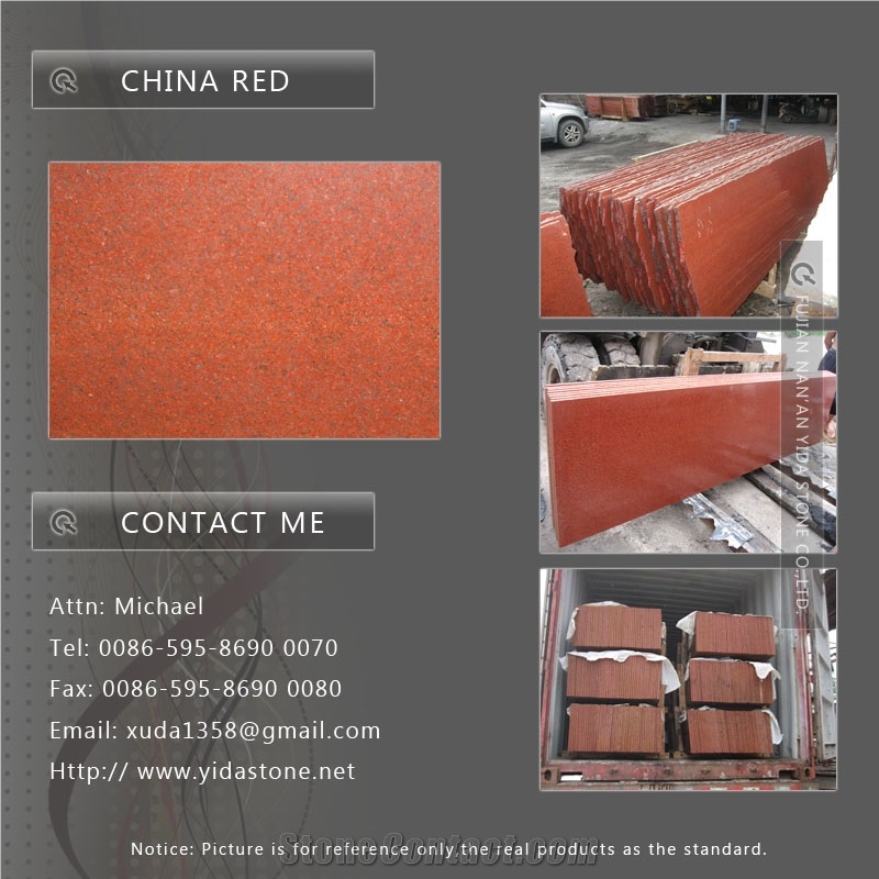 China Red Granite Slabs & Tiles