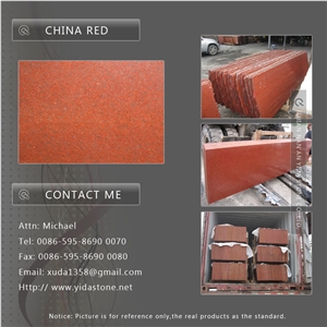 China Red Granite Slabs & Tiles