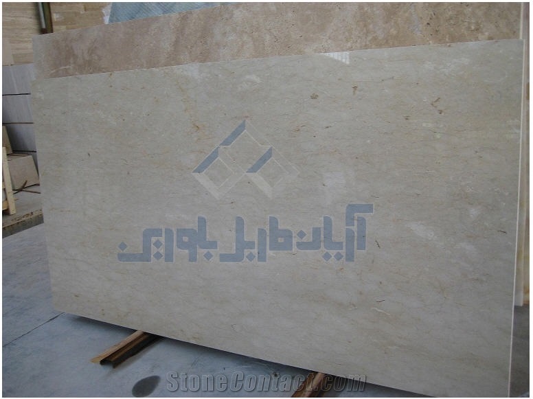 Shayan Cream Marble Slabs, Iran Beige Marble