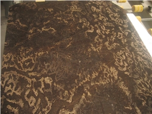 Brown Emperador Marble Slab