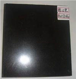 Mongolia Black Granite, China Black Granite Slabs & Tiles