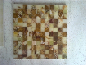 Multi Green Onyx Mosaic