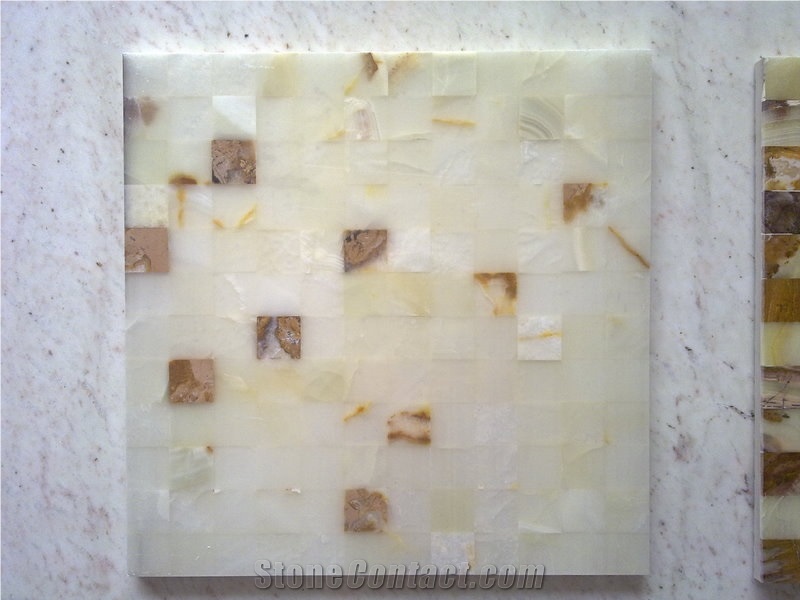 White Onyx Mosaic, Jade Mosaic