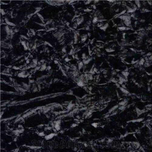Levadia Black Marble Slabs & Tiles, Greece Black Marble