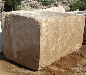 Light Emperador Marble Block, Turkey Brown Marble