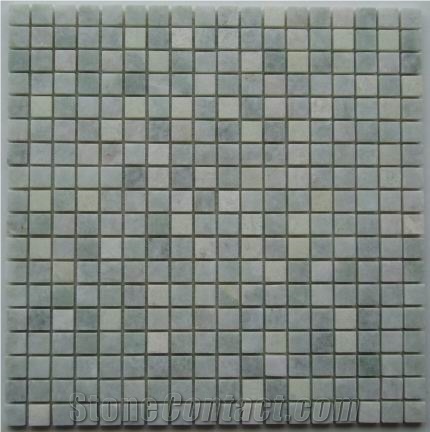 Green Marble Mosaic Tile,Mosaic Marble,Ming Green Marble Mosaic Tile