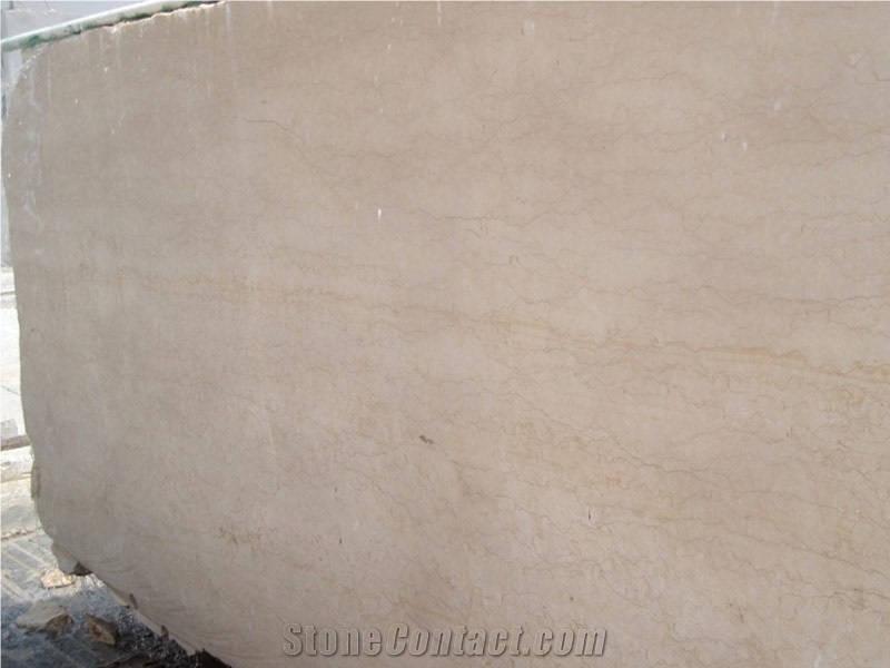 Filetto Hassana Chiaro Marble Slab, Egypt Beige Marble
