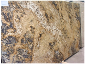 Juparana Magma Gold Granite Slab Juparana Magma Gold Granite Slab