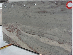 Silver Galaxy Granite Slab, India Grey Granite