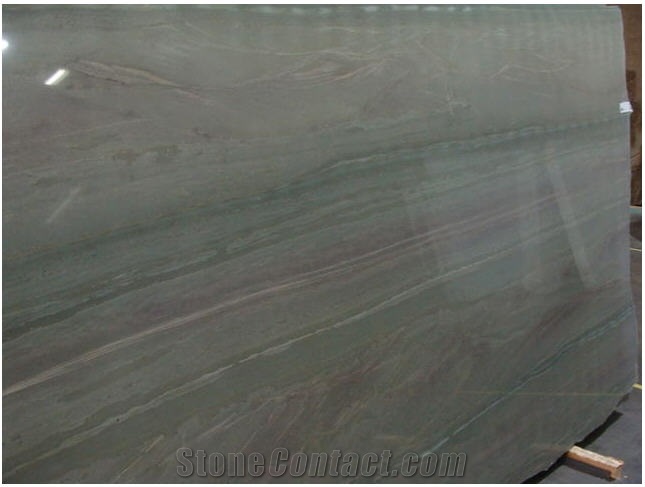 Wild Sea Granite Slabs, Brazil Green Granite
