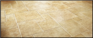 Jerusalem Cream Limestone Floor Tile