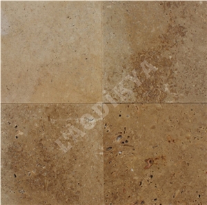 Antalya Noce Travertine Slabs & Tiles, Turkey Brown Travertine